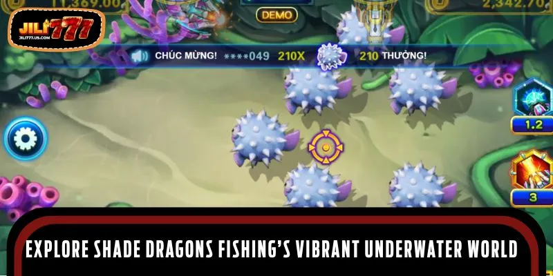 Explore Shade Dragons Fishing’s vibrant underwater world