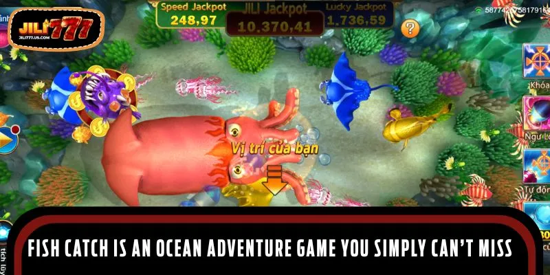 Fish Catch is an ocean adventure game you simply can’t miss