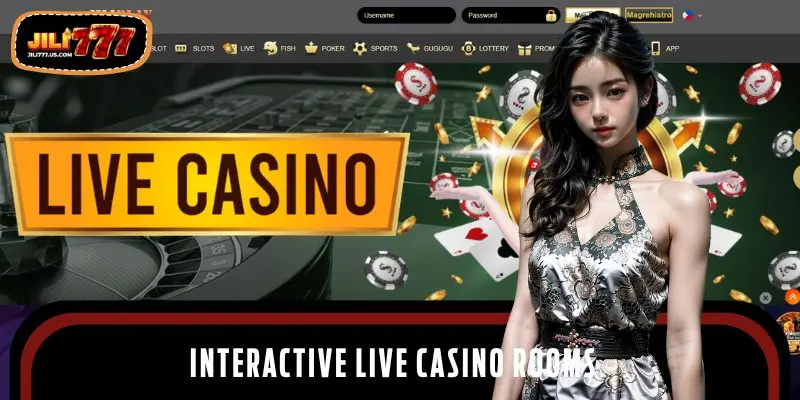 Live casino rooms that blend real interaction with the thrill of the game.